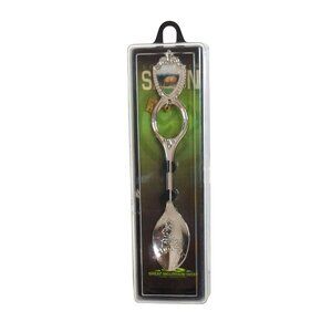 Idaho Souvenir Collector Spoon With State Charm & Potato Emblem Design